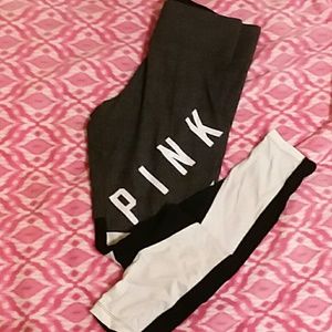 Pink yoga pants